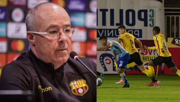 En pleno partido el estratega manifestó su malestar con el jugador del 'ídolo'