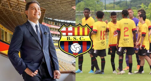 En rueda de prensa el 'Beto' habló de una de las jóvenes promesas con nivel europeo que tiene Barcelona SC