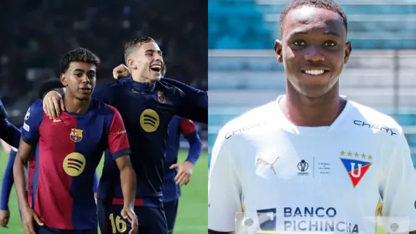 En silencio, un jugador ecuatoriano está haciendo su carrera en el FC Barcelona