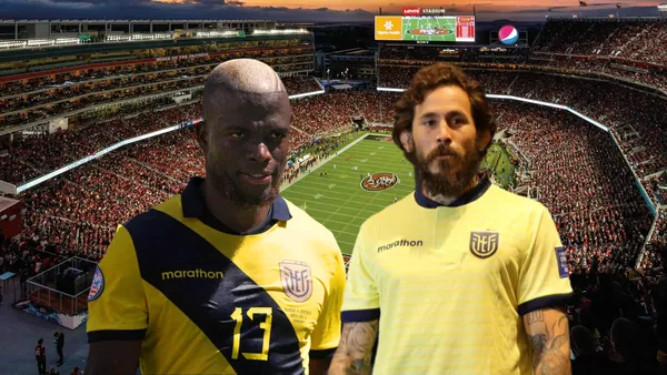 Enner Valencia, Chito Vera. Foto tomada de: Darren Yamashita/High Perfoming Buildings/La Tri/El Universo