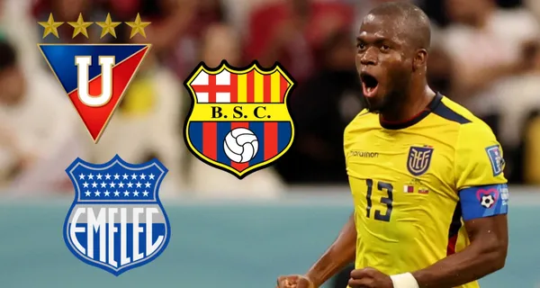 Enner Valencia dejó claro que solo existe un clásico en el fútbol ecuatoriano