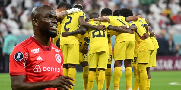 Enner Valencia es uno de los jugadores más criticados por la hinchada