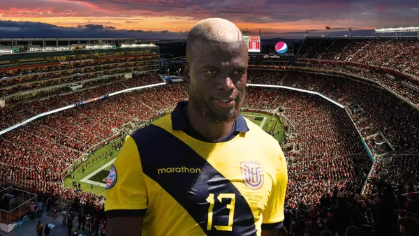 Enner Valencia. Foto tomada de: La Tri