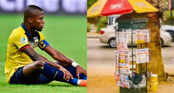 Enner Valencia no pudo anotar con la Selección Ecuatoriana en los amistosos y la prensa de Guayaquil reaccionó