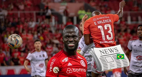 Enner Valencia volvió a brillar en el fútbol brasileño.