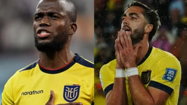 Enner Valencia y Leonardo Campana / Foto: El Crack