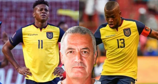 Enner Valencia y Michael Estrada no pudieron embocar en el arco de Arabia Saudita, lo que tiene preocupado a Gustavo Alfaro