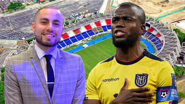 Enner Valencia y Samuel Vargas (Foto tomada de: El Punto/API/Samuel Vargas)