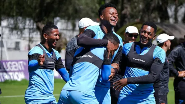 Entrenamiento Liga de Quito / Foto tomada de: API