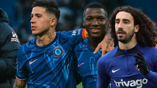 Enzo Fernández, Moisés Caicedo y Marc Cucurella