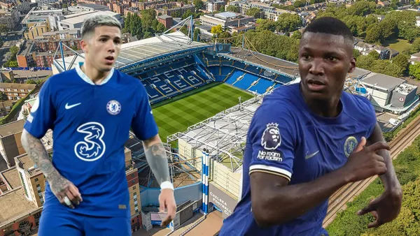 Enzo Fernández no se quedó de brazos cruzados ante Moisés Caicedo