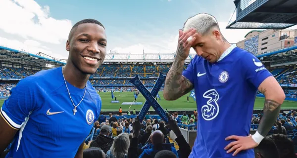 Enzo Fernández recibió mal a Moisés Caicedo y le llegó el karma