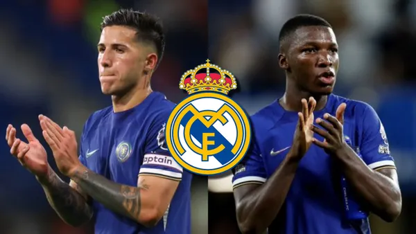 Enzo Fernández y Moisés Caicedo / Foto: Diario El Norte