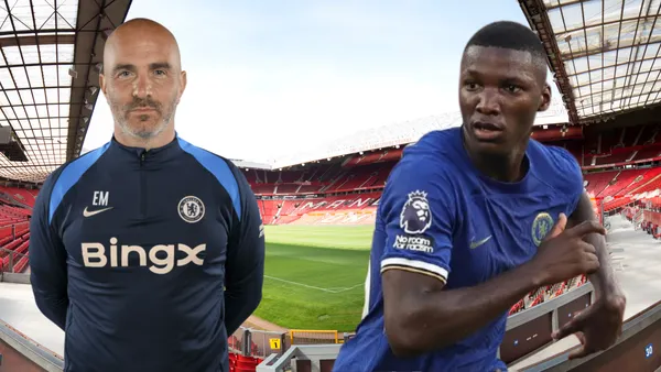 Enzo Maresca y Moisés Caicedo (Foto tomada de: Wikipedia/Chelsea)