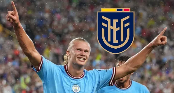 Erling Haaland anotó a los 12 minutos con el Manchester City, un jugador ecuatoriano por su parte lo hizo en 3´ e ilusiona por sus condiciones