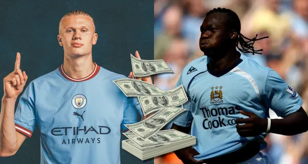 Erling Haaland fue presentado de manera oficial en el Manchester City, donde también jugó el ecuatoriano Felipe Caicedo