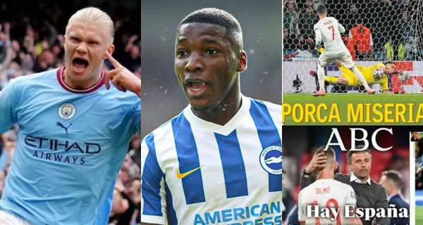 Erling Haaland se destapó con un doblete ante Brighton, sin embargo en España hablaron de Moisés Caicedo
