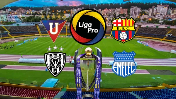 Escudos de equipos de la Liga Pro. Foto tomada de: Pes Logos/Liga Pro
