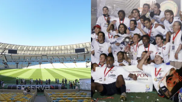 Estadio Maracaná-Liga de Quito / Foto: Olé