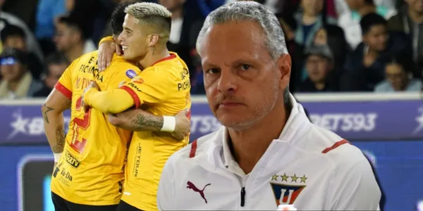 Esteban Paz finalmente habló de lo sucedido en el Monumental, en el cotejo que Barcelona SC ganó a Liga de Quito por la mínima diferencia