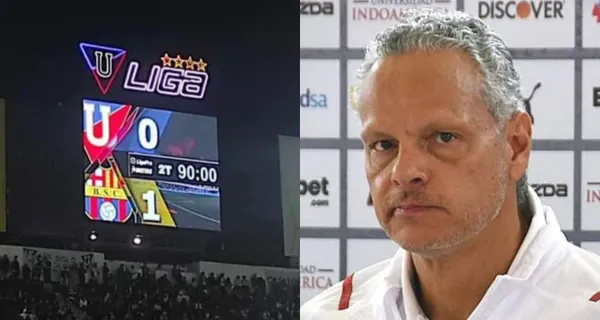 Esteban Paz habló luego de la derrota que sufrió Liga de Quito