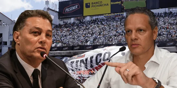 Esteban Paz lanzó una crítica a los hinchas de Liga de Quito