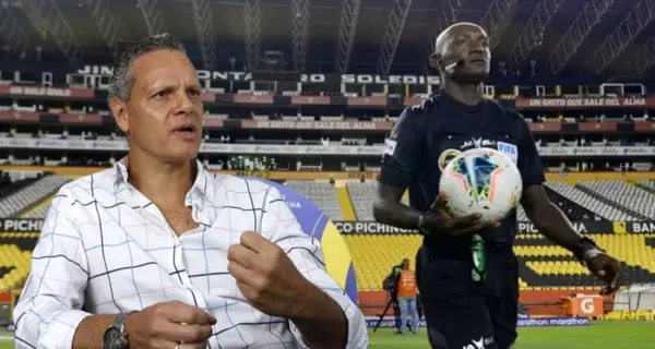 Esteban Paz no se guardó nada sobre el arbitraje para Barcelona SC y Emelec