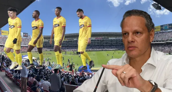 Esteban Paz también se quejó del arbitraje, pero ahora señaló a Barcelona SC