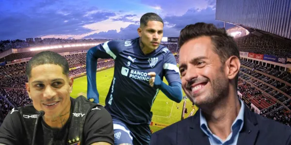 Esto fue lo que dijo Pablo Giralt ante el primer gol de Paolo Guerrero con Liga de Quito