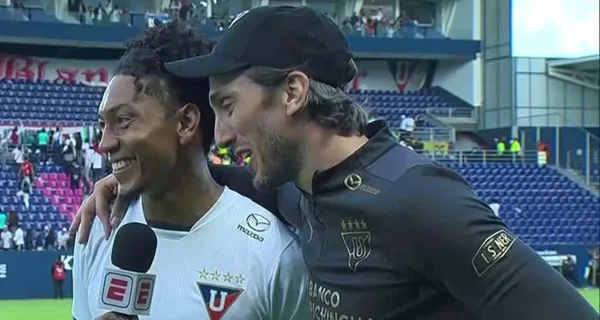 Esto hizo Luis Zubeldía con Choclo Quintero antes de que ingresara a la cancha