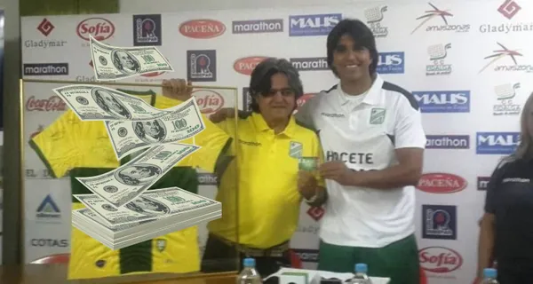 Esto llegó a recibir Marcelo Moreno Martins en su primer sueldo