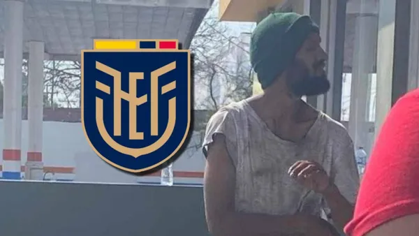 Ex jugador ecuatoriano que terminó de indigente / Foto: Ecuavisa