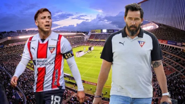 Ezequiel Piovi y Pablo Sánchez / Foto de: El Futbolero Ecuador