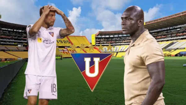 Ezequiel Piovi y Segundo Alejandro Castillo (Foto tomada de: Barcelona SC/API)