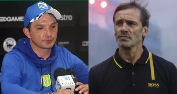 Fabián Bustos desmereció el triunfo de Gualaceo, tras derrota de Barcelona SC, y el entrenador rival le contestó