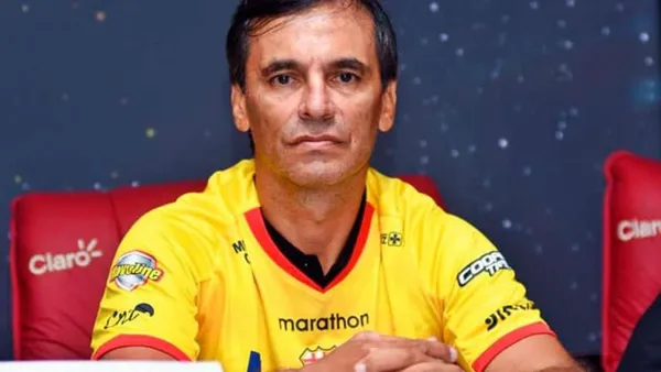 Fabián Bustos está pensando desde ahora en el cotejo de Barcelona SC ante Emelec, en el denominado Clásico del Astillero, y lanzó un nuevo lloro