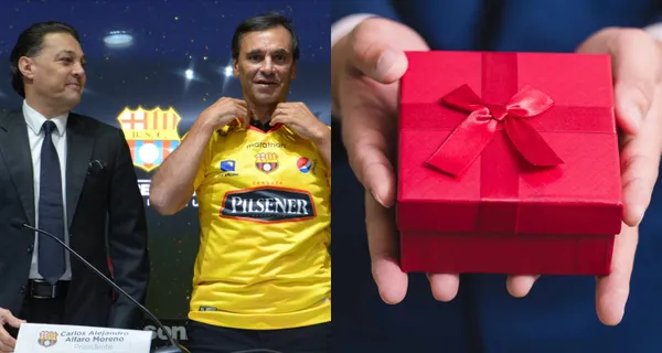 Fabián Bustos no está teniendo el mejor presente con Barcelona SC, pero recibirá este obsequio