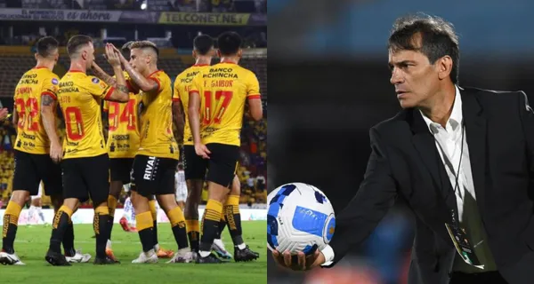 Fabián Bustos quiere tener a su equipo apuntalado, aunque Barcelona SC ya hizo 5 goles a Delfín SC