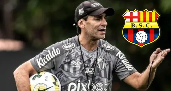 Fabián Bustos se mostró muy agradecido con Santos, mientras en Ecuador con Barcelona SC tenía muchas críticas