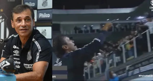 Fabián Bustos no soportó y se fue contra un hincha en pleno partido