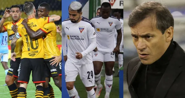 Fabián Bustos tenía a sus mimados en Barcelona SC pero no quiere a ninguno. Ya vio su primer fichaje para Santos