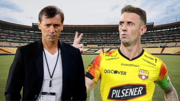 Fabián Bustos y Damián Díaz (Foto tomada de: Municipio de Guayaquil/API)