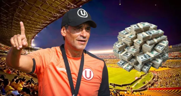 Fabián Bustos y dinero / Foto de: El Futbolero Ecuador