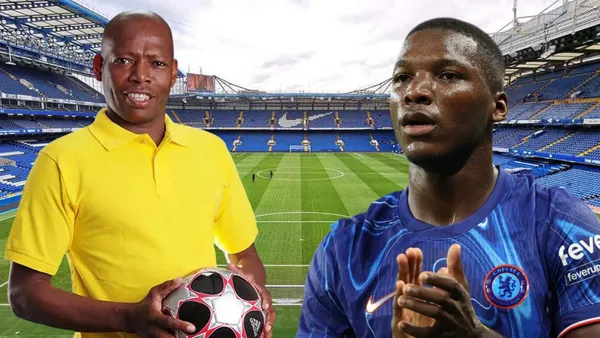 Faustino Asprilla y Moisés Caicedo (Foto tomada de: Stadium/Moisés Caicedo/Pellipat)