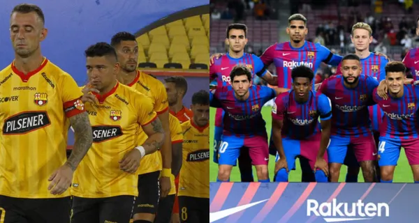 FC Barcelona y Barcelona SC llegaron a perder sus respectivos clásicos el mismo día y con el mismo resultado en lo que se ahondan sus crisis. Pero mira las coincidencias que hubo