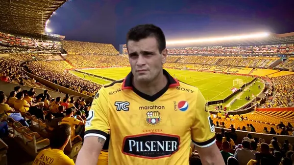 Federico Laurito serio. Foto tomada de: Barcelona SC