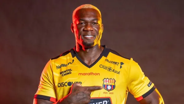 Felipe Caicedo-Barcelona SC / Foto: Barcelona SC