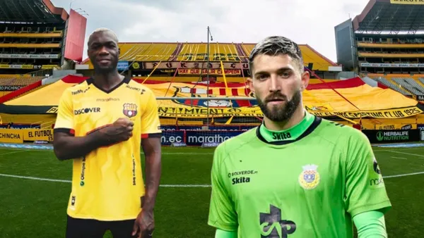 Felipe Caicedo e Ignacio de Arruabarrena / Foto de: El Futbolero Ecuador