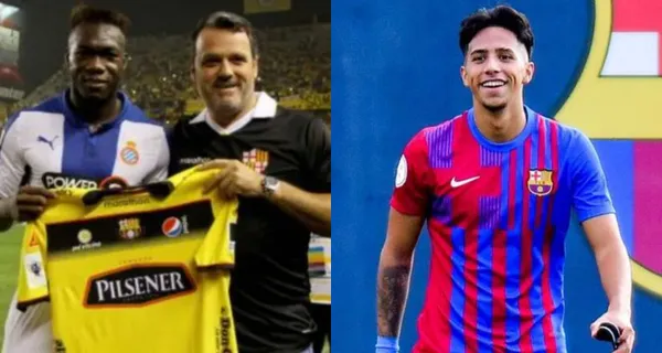 Felipe Caicedo es hincha de Barcelona SC pero Diego Almeida fue quien le dio una lección de amor por los colores