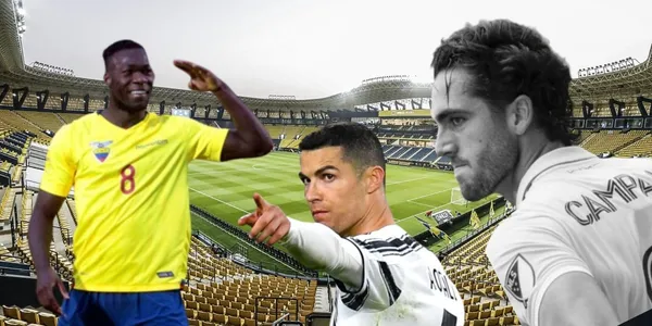 Felipe Caicedo es mejor que Leonardo Campana según lo que dice Cristiano Ronaldo